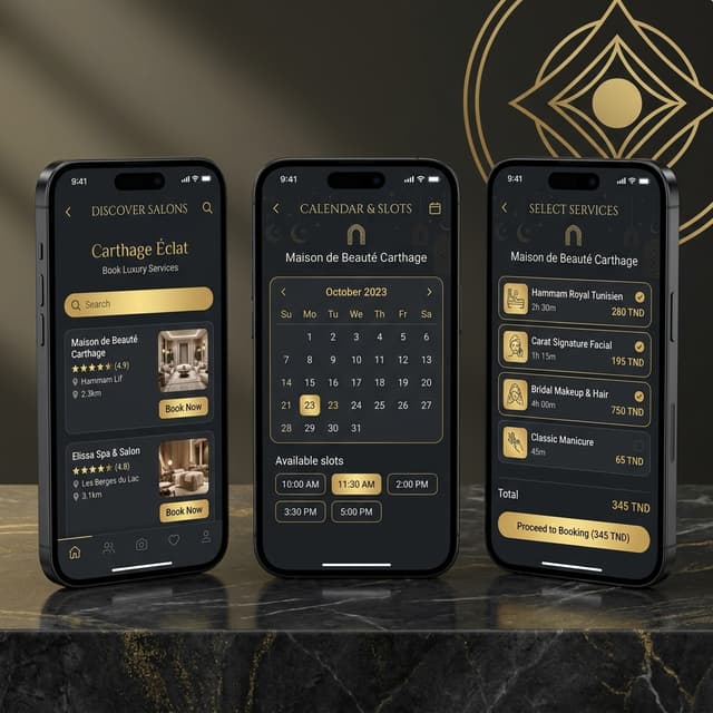 Bookya App Interface